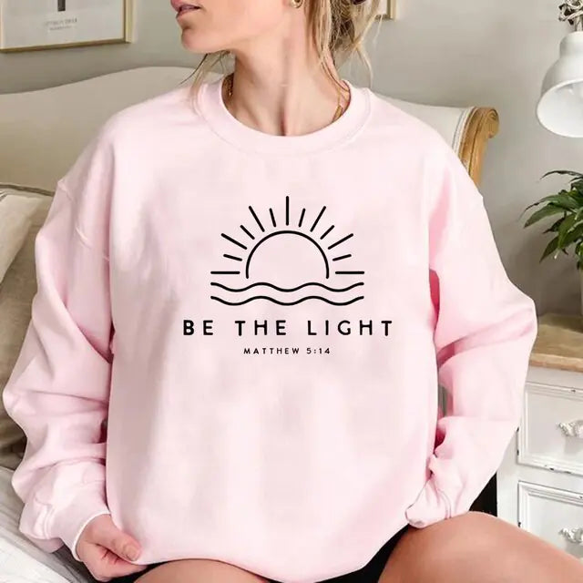 "Be The Light" Christian Sweatshirt