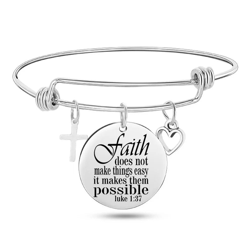 Christian Charm Bracelet