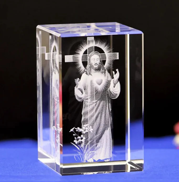 Christian Art 3D Crystal