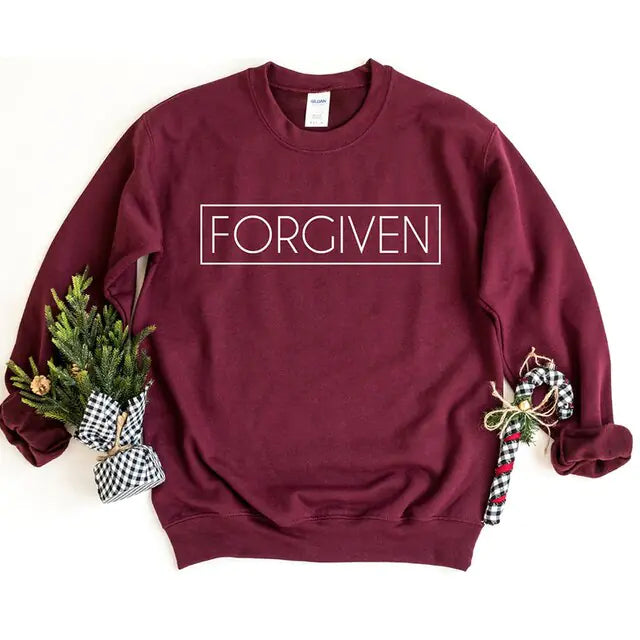 Forgiven Christian Sweatshirt