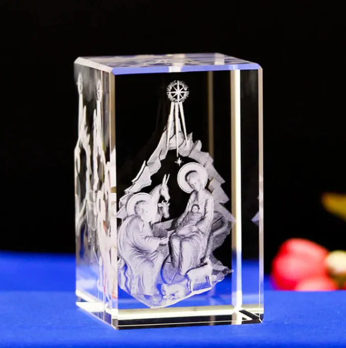 Christian Art 3D Crystal